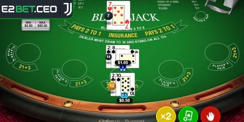 Tổng quan về Blackjack online E2BET
