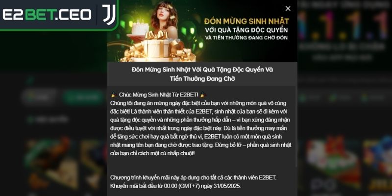 Tặng quà sinh nhật riêng cho các thành viên