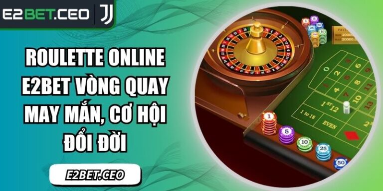 Roulette online E2BET